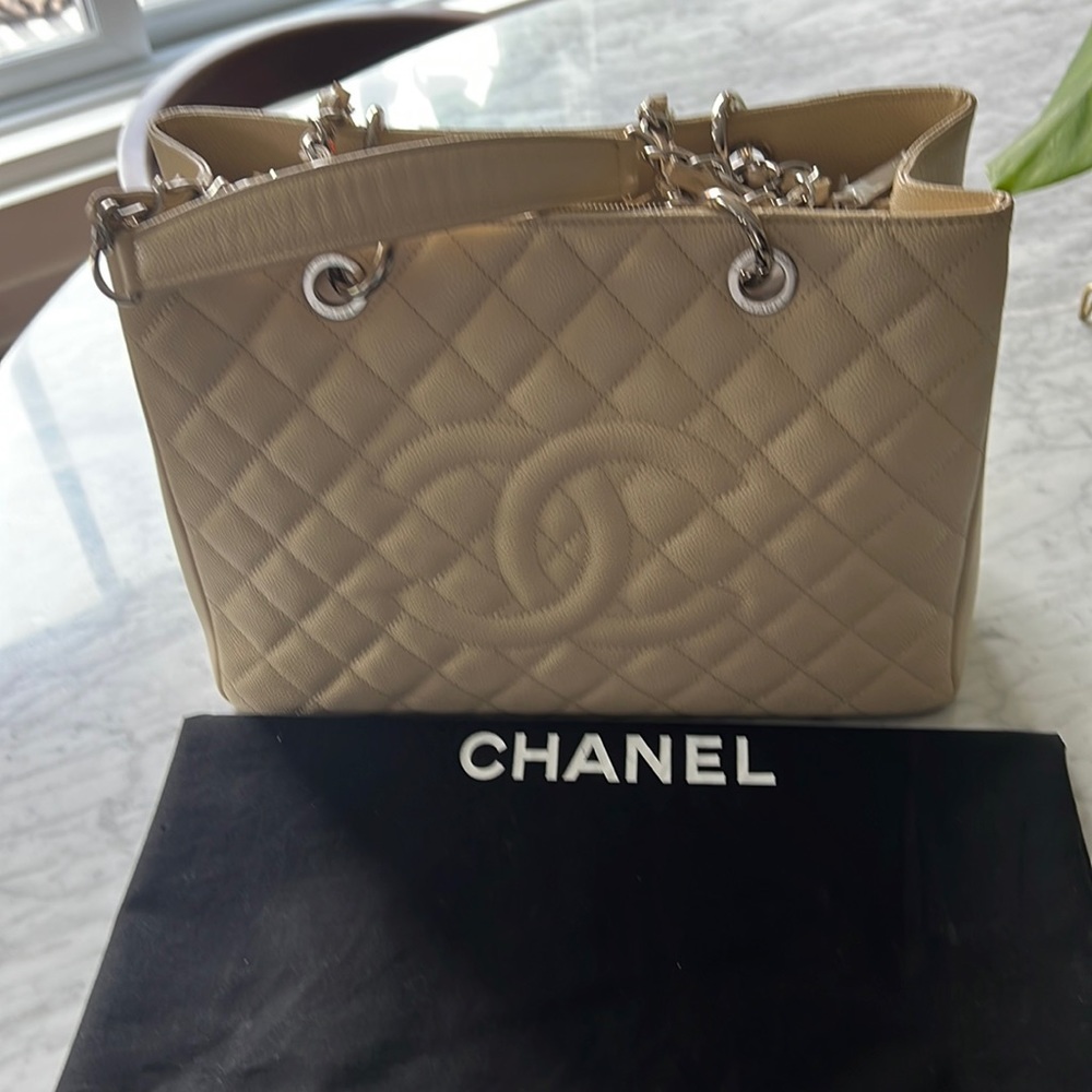 Authentic Chanel Grand Shopping Tote (brand new)